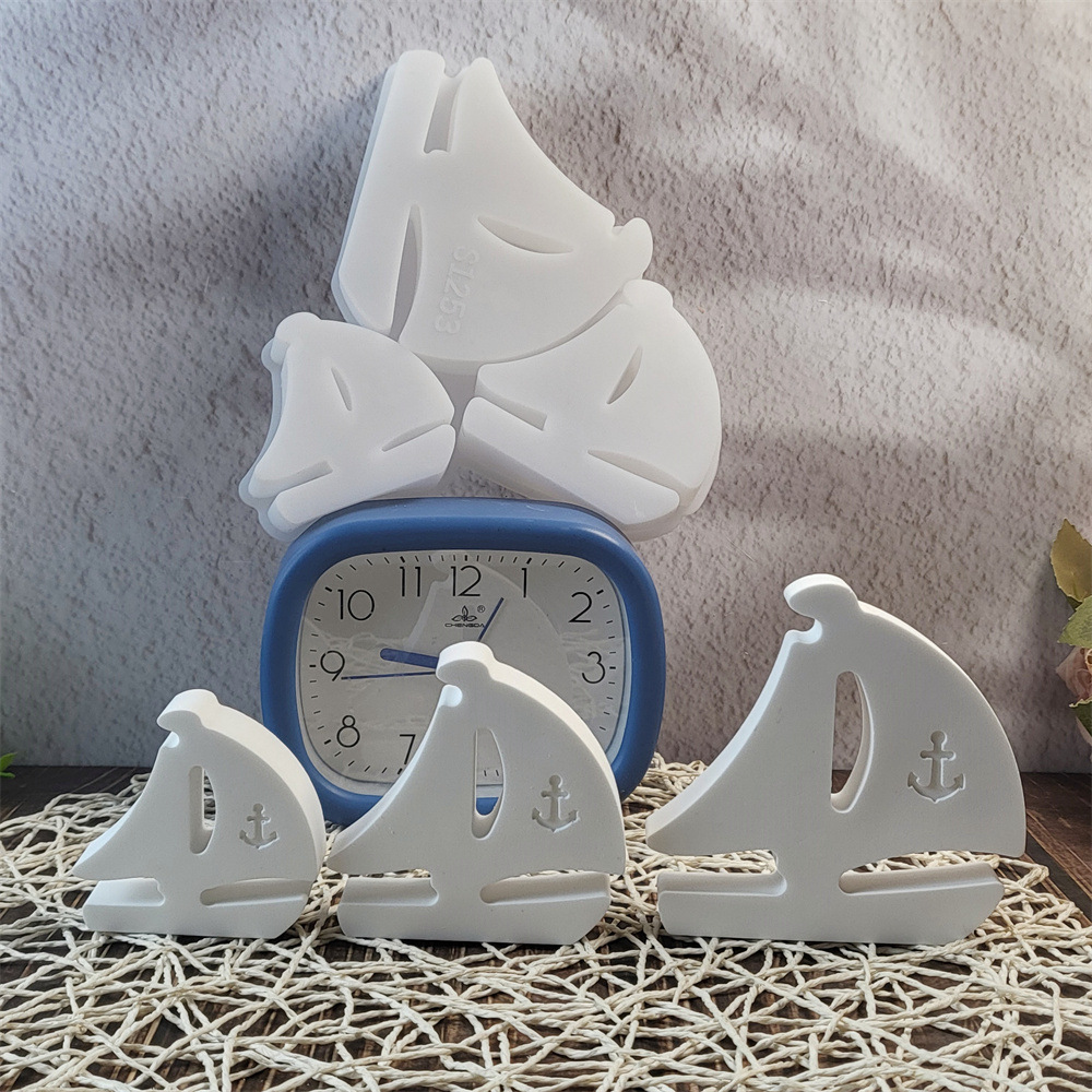 3D Sailboat Night Light Silico - Candle Lighter ulasan dan harga