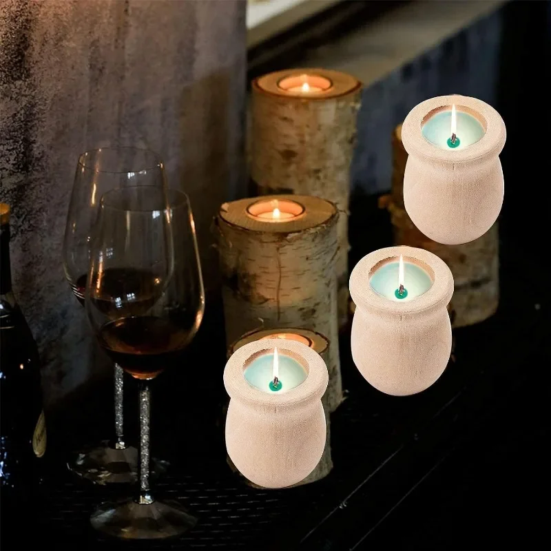 10 pcs 1.5 Inch 10pcs Unfinish - Candle Containers ulasan dan harga