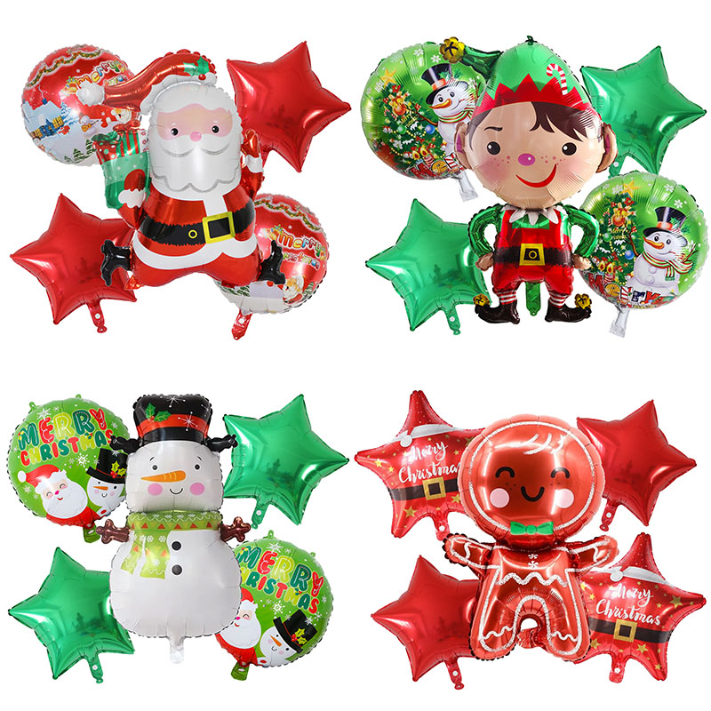 5pcs Merry Christmas Santa Cla - Candle Lighter ulasan dan harga