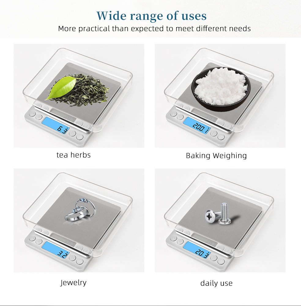 3000g 0.1g Electronic Scale LC - Candle Wax Scale ulasan dan harga