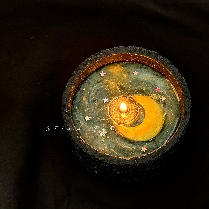 Melting Moon Scented Candle Ha - Soy Wax ulasan dan harga