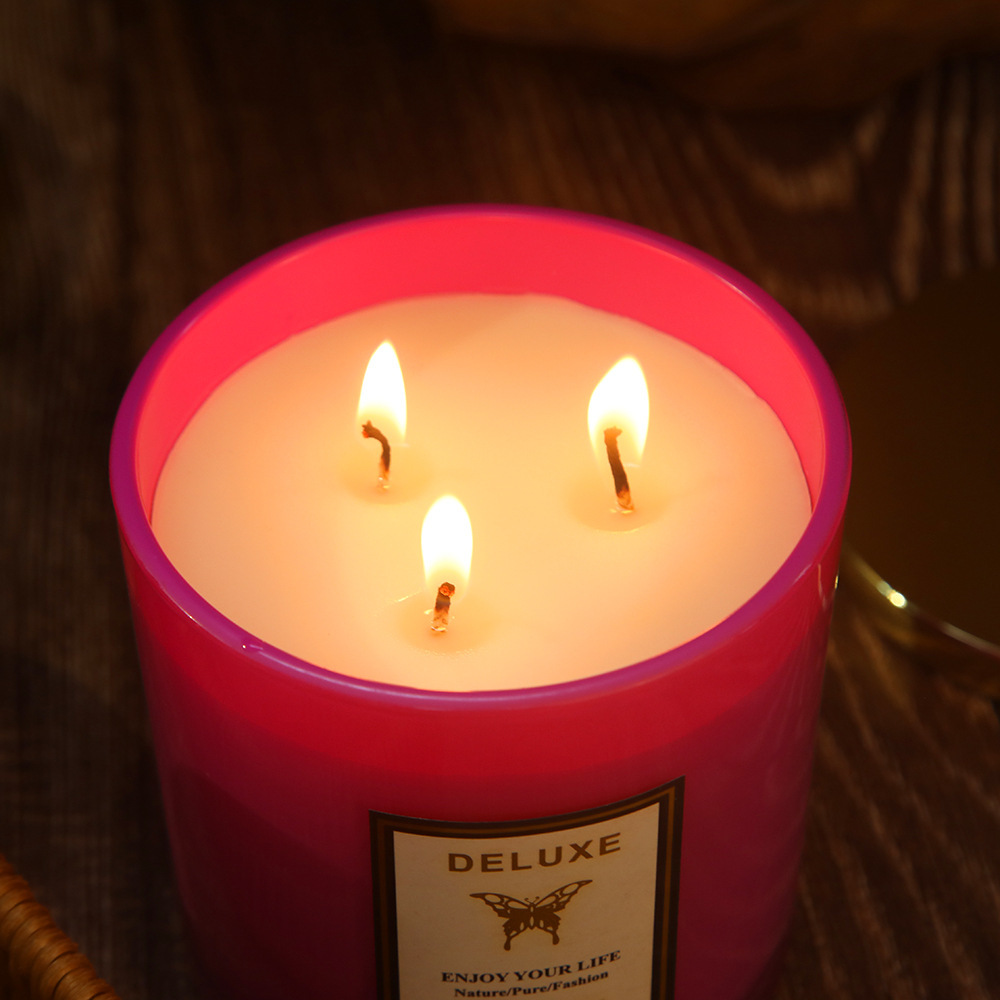 400G gold cover glass scented  - Soy Wax ulasan dan harga