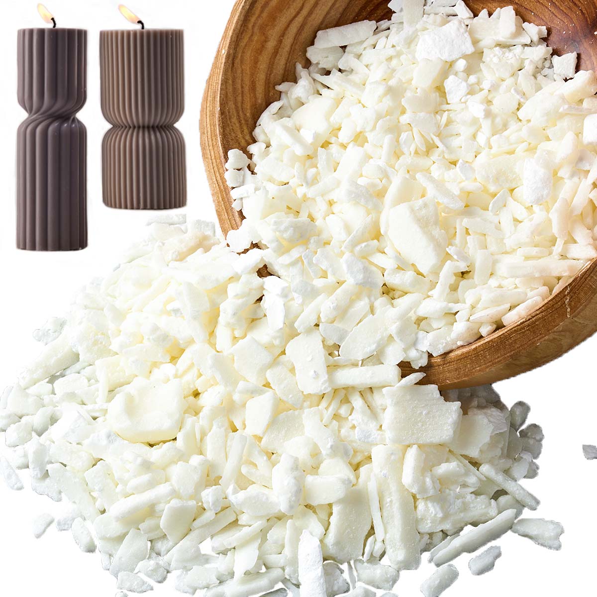 1 Pounds Pure White Soy Wax Fo - Candle Making Kit ulasan dan harga