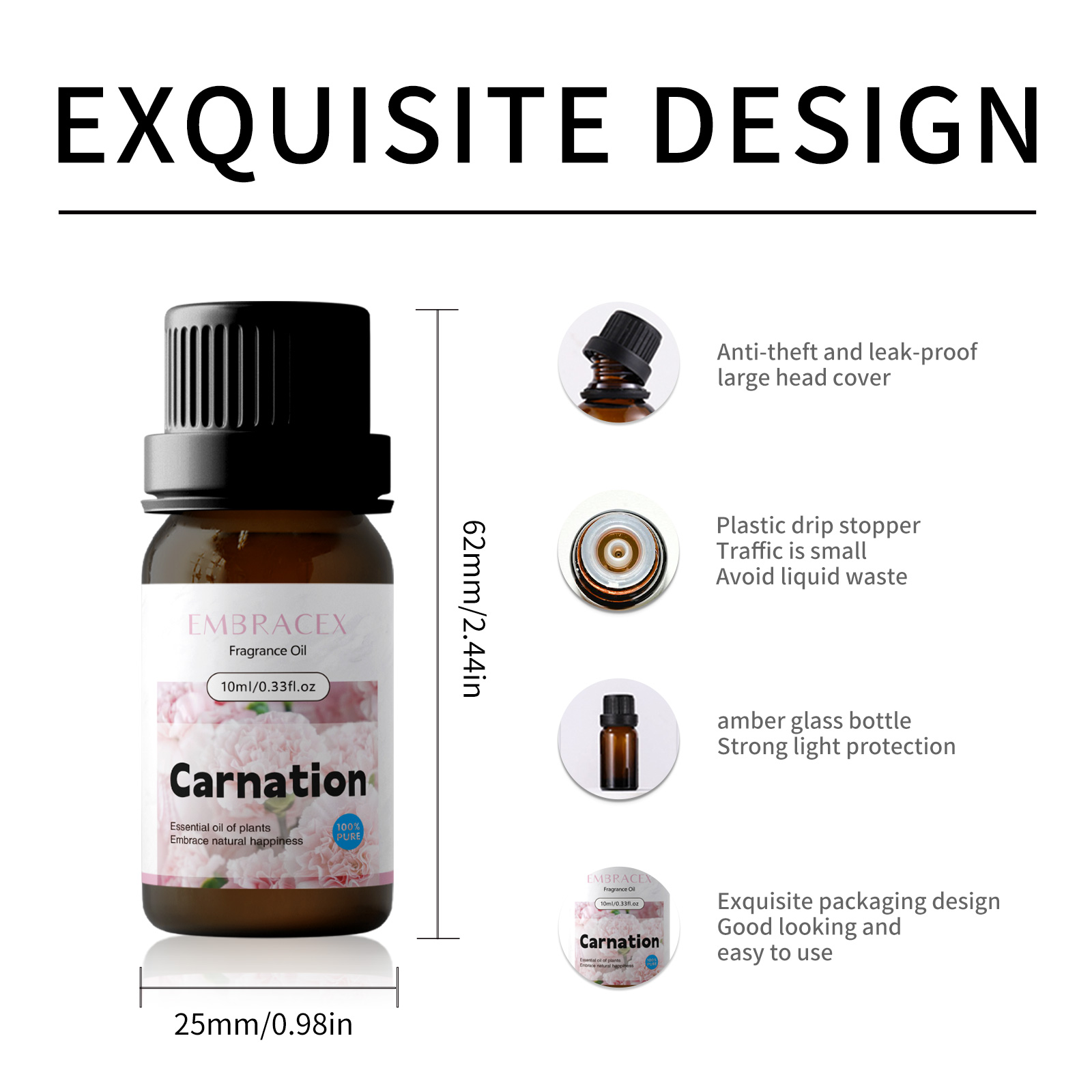 10ml Carnation Fragrance Oils  - Candle Fragrance ulasan dan harga