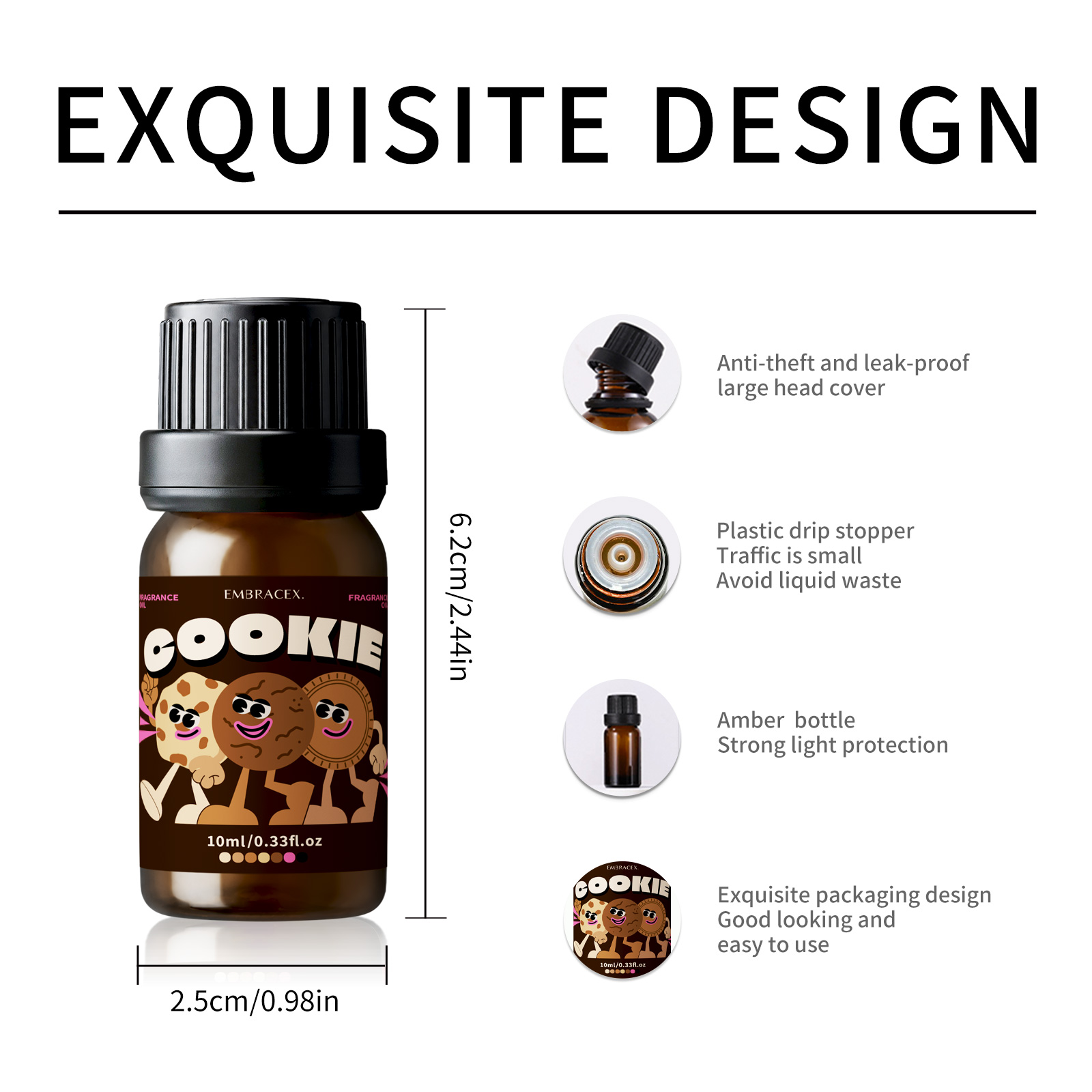 10ml Cookie Fragrance Oils For - Silk Candle ulasan dan harga