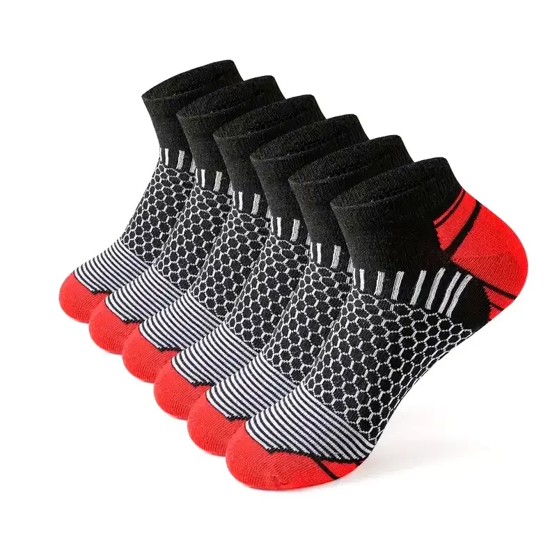 6 Pairs Men'S Short Sports Soc - Candle Wick ulasan dan harga
