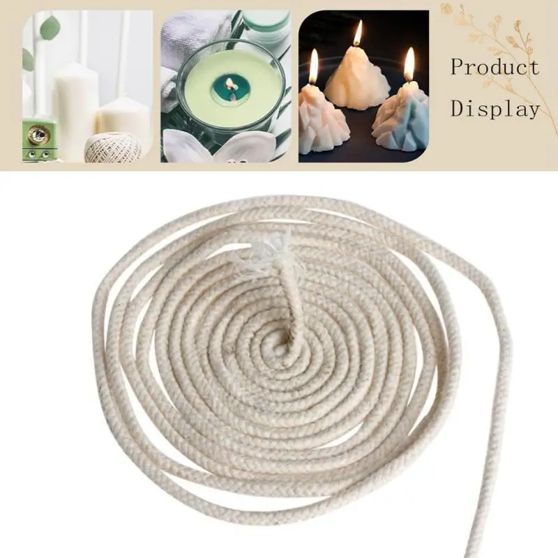3/5/10m Round Cotton Alcohol W - Candle Lighter ulasan dan harga