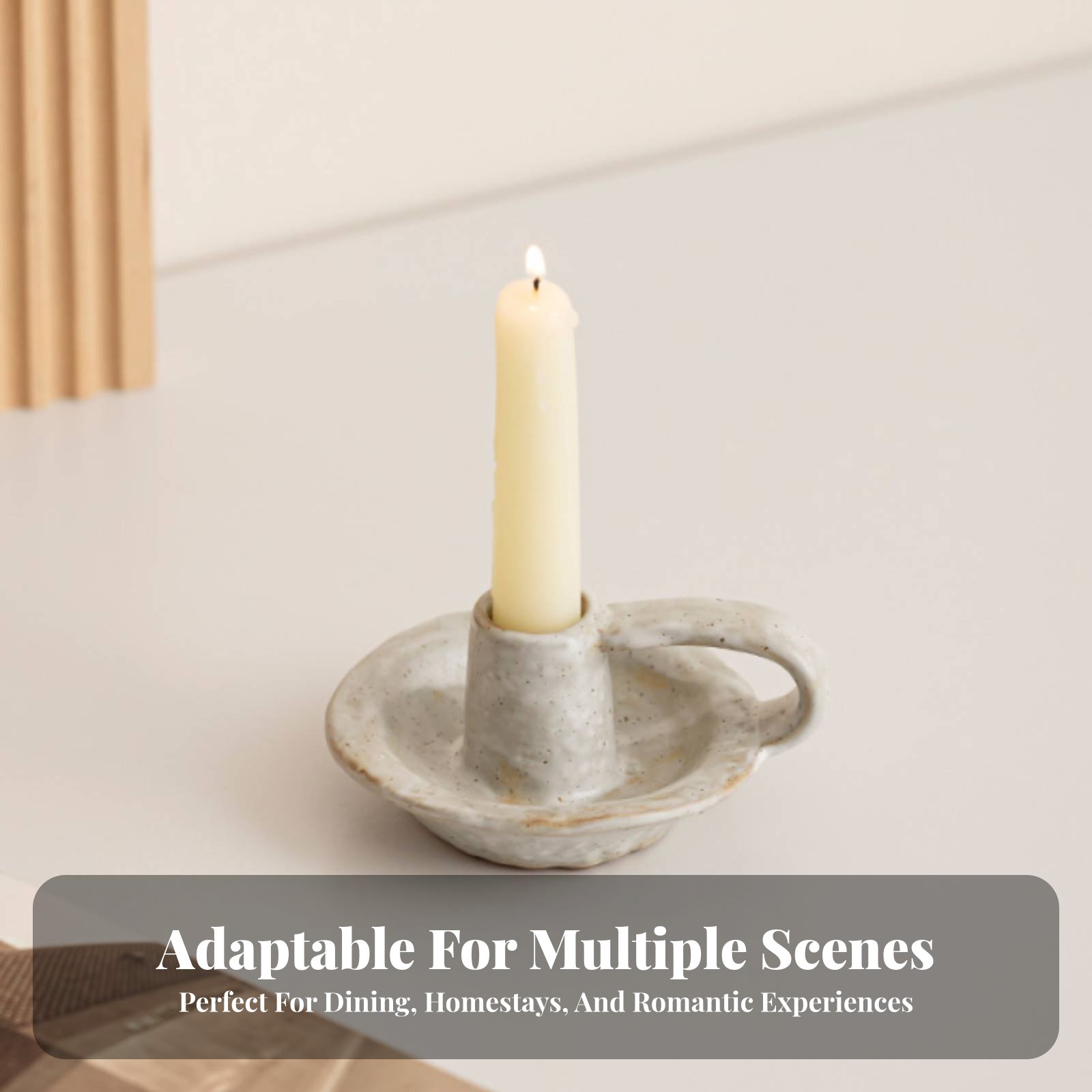 Nordic Ceramic Candle Holder,  - Paraffin Wax ulasan dan harga