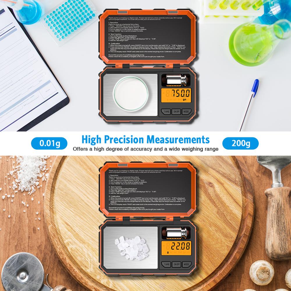 Digital Mini Scale 200g 0.01g  - Candle Wax Scale ulasan dan harga