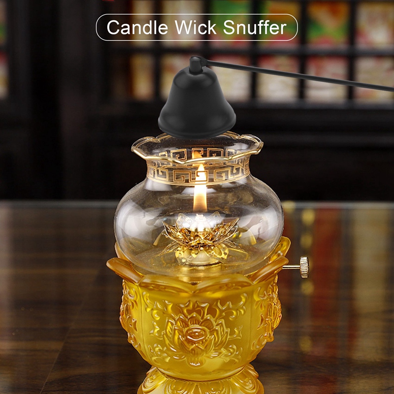 Black Stainless Steel Bell Can - Candle Wick ulasan dan harga