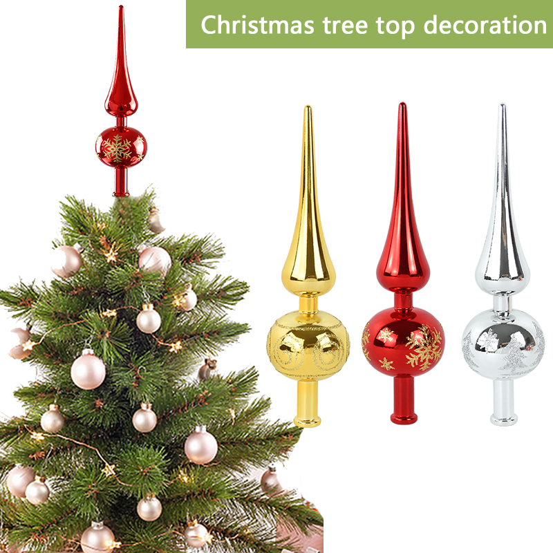 23cm Christmas Tree Topper Red - Candle Lighter ulasan dan harga